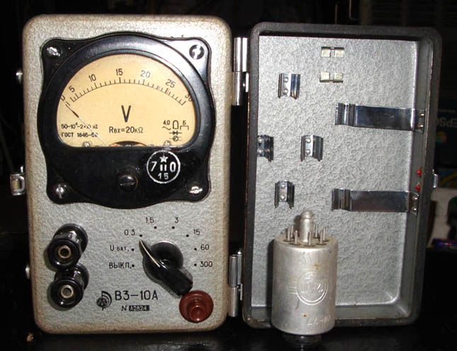 Измеритель выхода приемников «В3-10A» (ИВП-3М) - фото из из коллекции Владимирова П.А.
